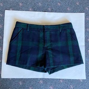 GAP plaid wool shorts